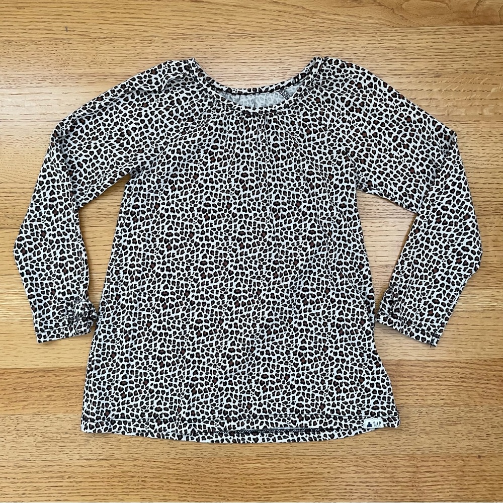 Gap Leopard Print Tee 5T